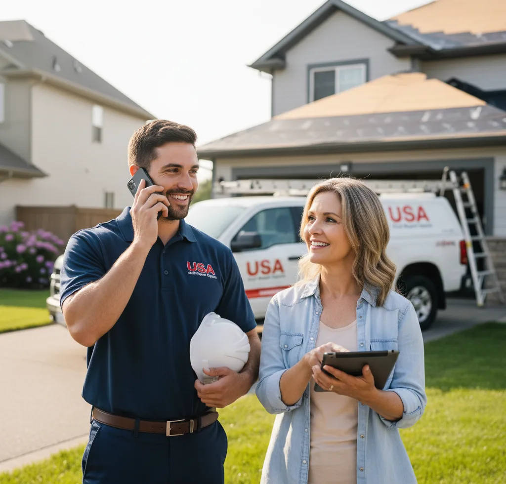 USA Roof Repair Experts customer support in Munfordville
